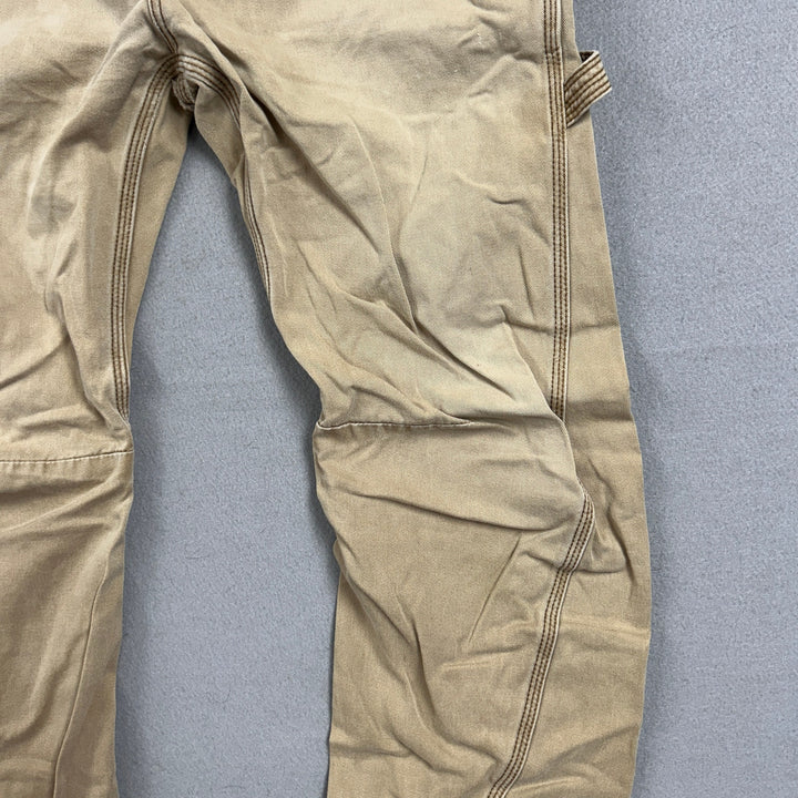 River Island Men's Buckle Back Carpenter Pants Size 32