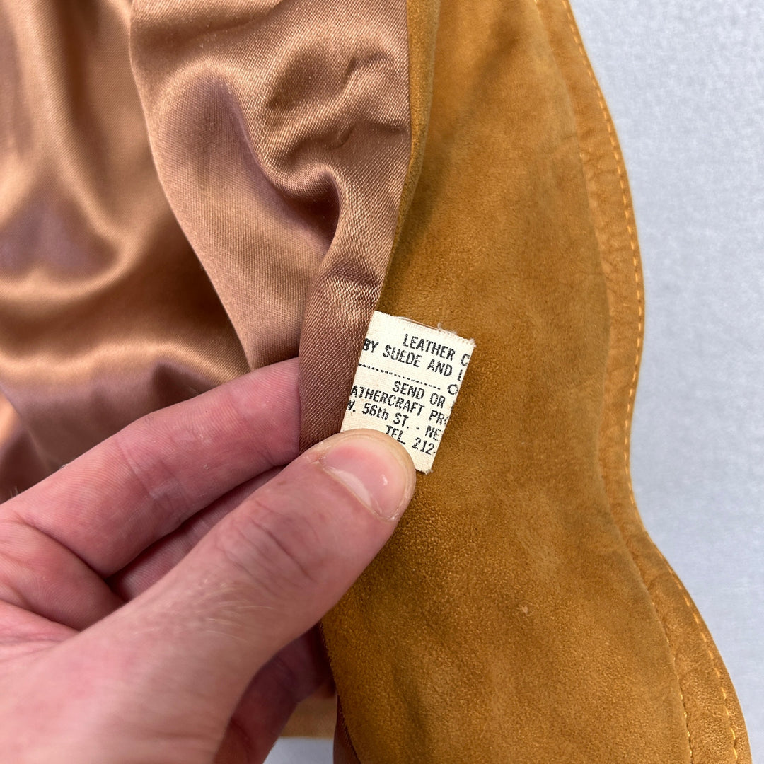 Vintage Addler Leather Blazer Jacket Size 42L