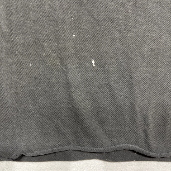 Vintage Radio Grill Little Rock Faded Black Cropped T Shirt size Large