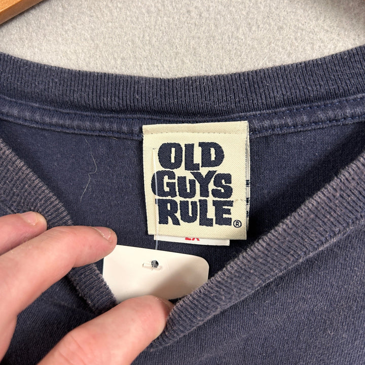 Vintage Old Guys Rule Y2K T Shirt Size XXL