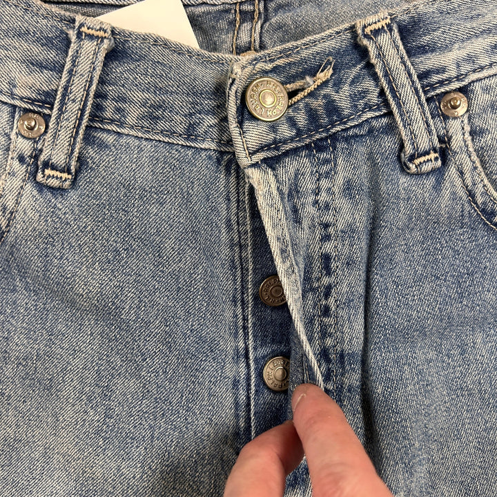RRL Ralph Lauren Button Fly Straight Leg Jeans Size 30