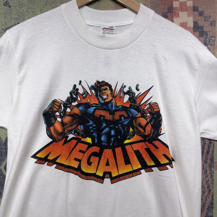 Megalith Vintage Comic Book T Shirt Size M 80s