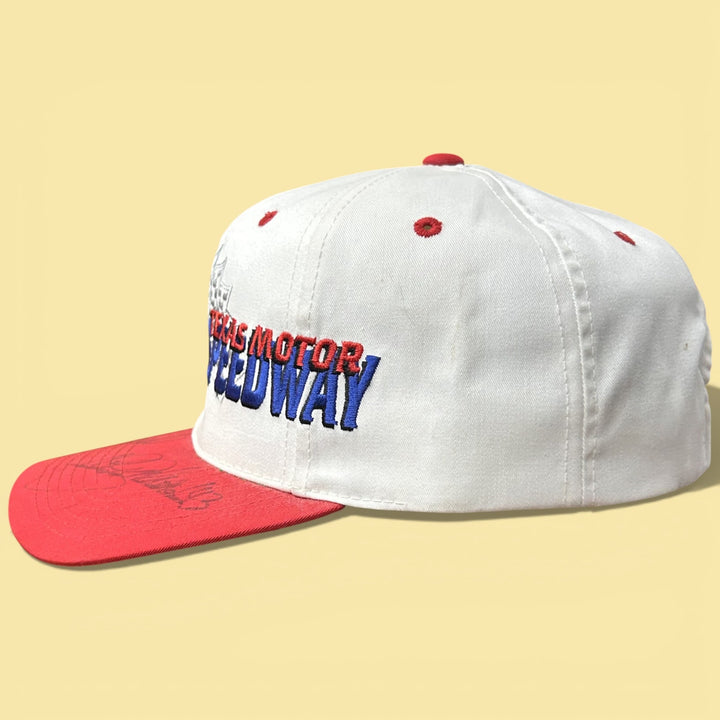 Vintage Texas Motor Speedway  90s Autographed Snapback Hat