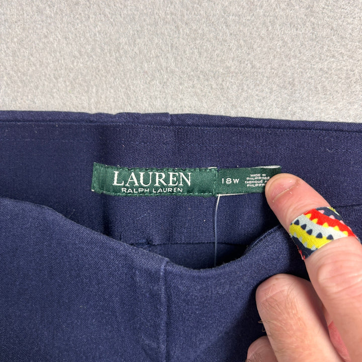 Lauren Ralph Lauren Navy Blue Dress Capris Size 18 W