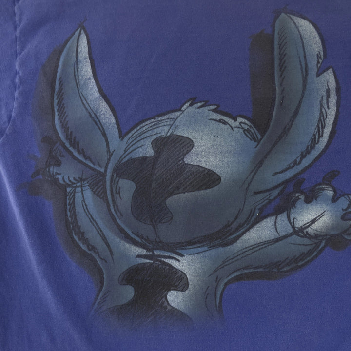 Disney Stitch Big Print T Shirt Size XL