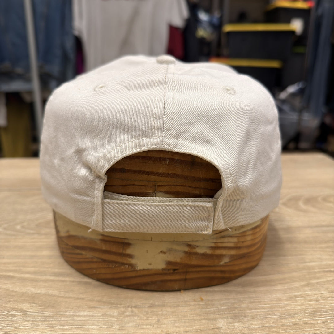 Vintage Y2K Bass Cat Strap Back Hat