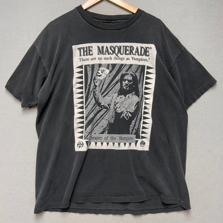 Vintage Vampire the Masquerade Fashion Victim T Shirt Size XL