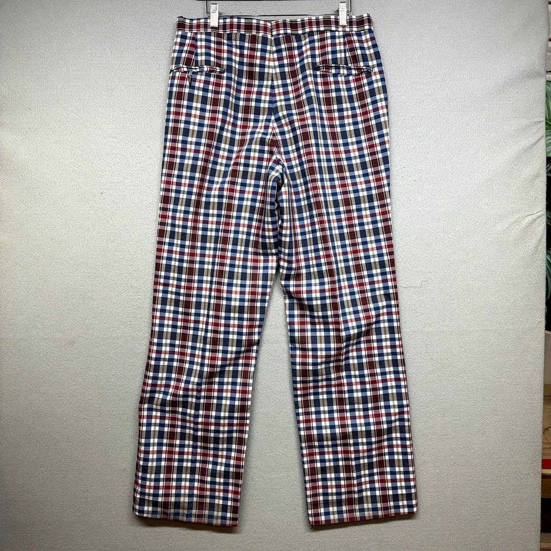 Vintage Lacoste Plaid Pants Size 32
