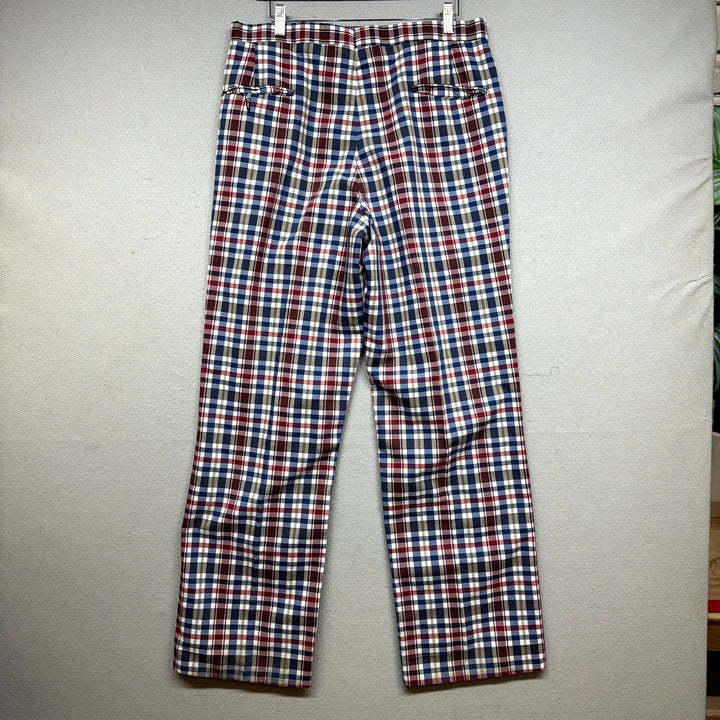 Vintage Lacoste Plaid Pants Size 32