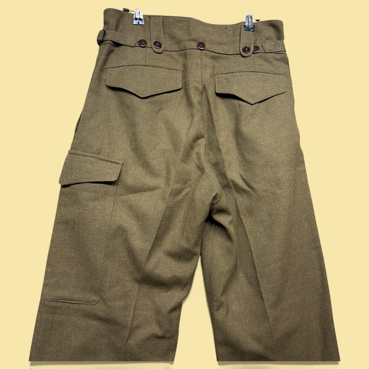 Vintage Australian Combat Trousers 60s Pants Size 30