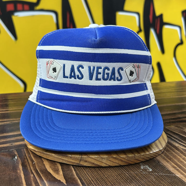 Vintage Las Vegas 80s Snapback Trucker Hat