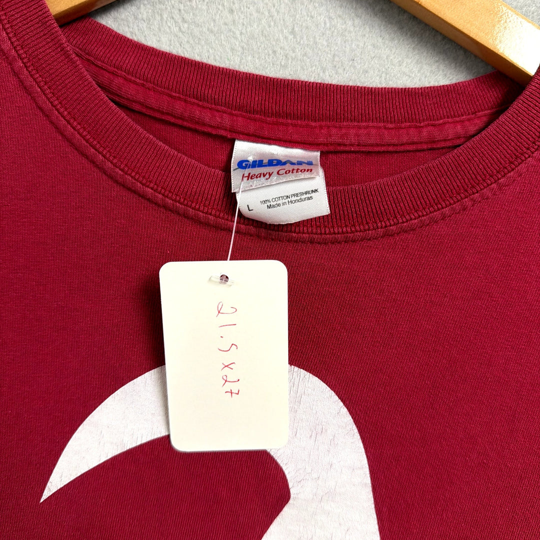 Vintage University of Arkansas A Logo T shirt size Large
