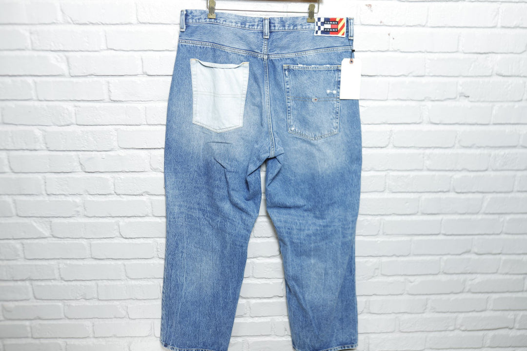 Tommy Hilfiger Vintage Faded Baggy Jeans 2000s 40/32