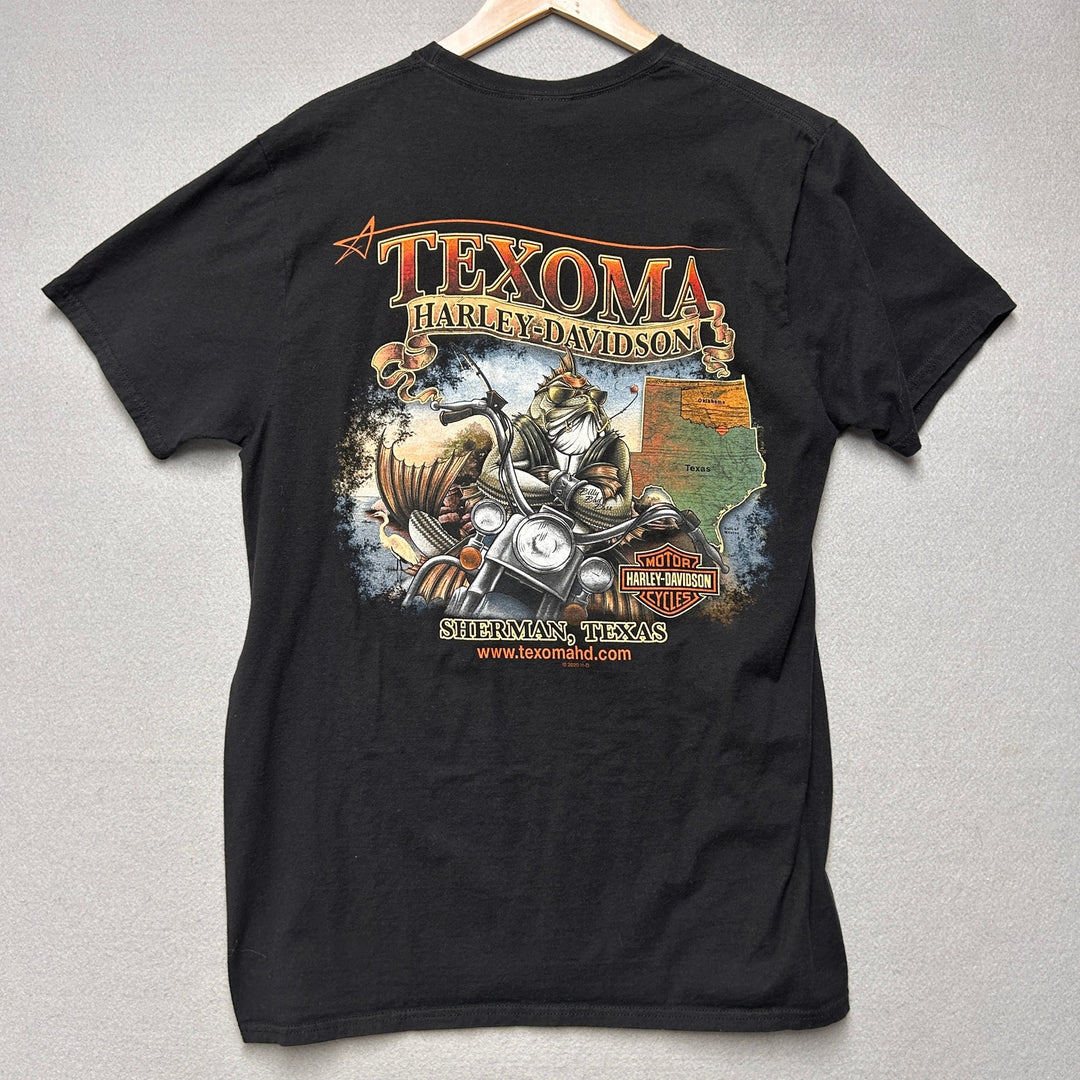 Harley Davidson Sherman Texas T shirt size Large