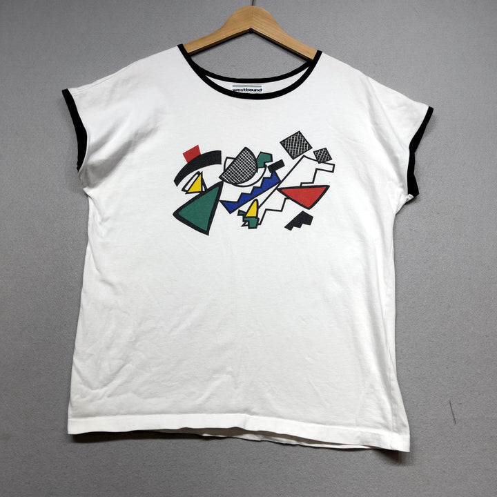 Vintage Abstract Westbound T Shirt Size Large