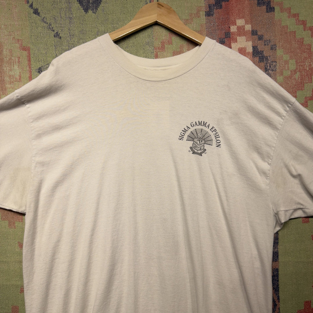 Sigma Gamma Epsilon Vintage Arkansas T Shirt Size  XXL 90s
