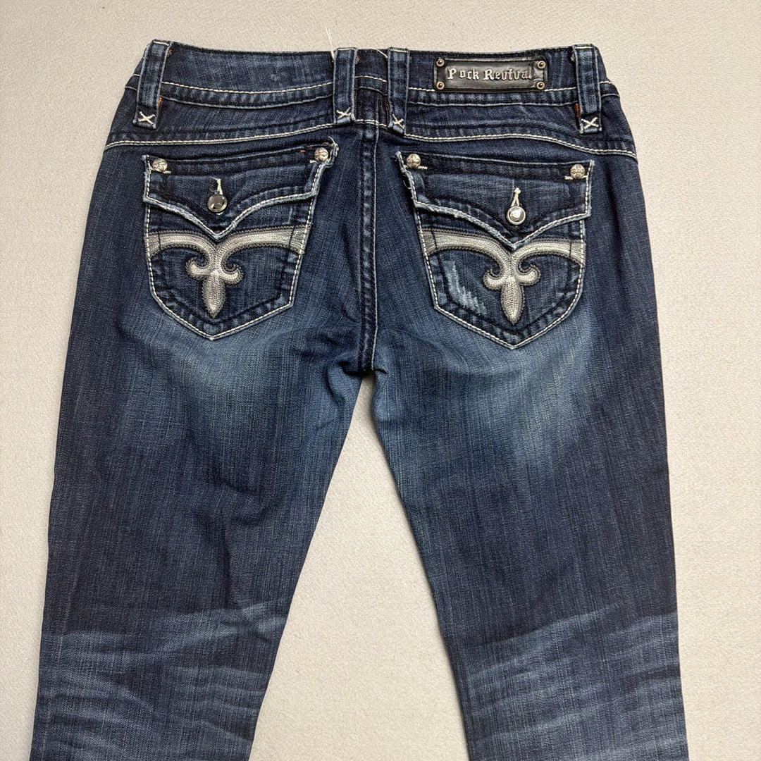 Vintage Rock Revival Staphanie Capri Y2K Jeans Size 30
