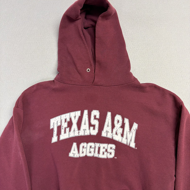 Vintage Texas A&M Hoodie Size Large