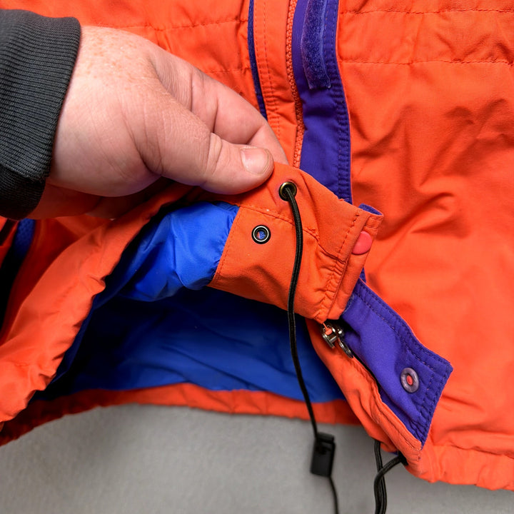 Vintage Patagonia 1991 Pink and Purple Zip Up Jacket Size XL
