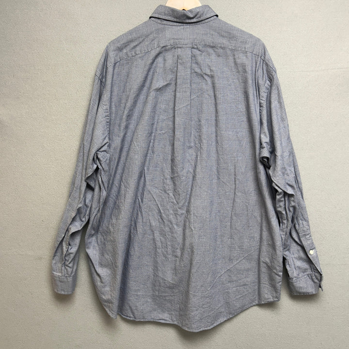 Vintage Polo Ralph Lauren Plaid Blake Button Down Shirt Size XL