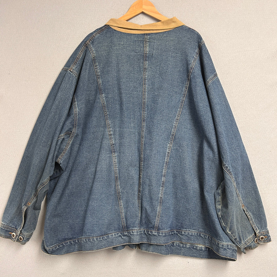 Vintage Liberty Blues Y2K Denim Jacket Size 7XL