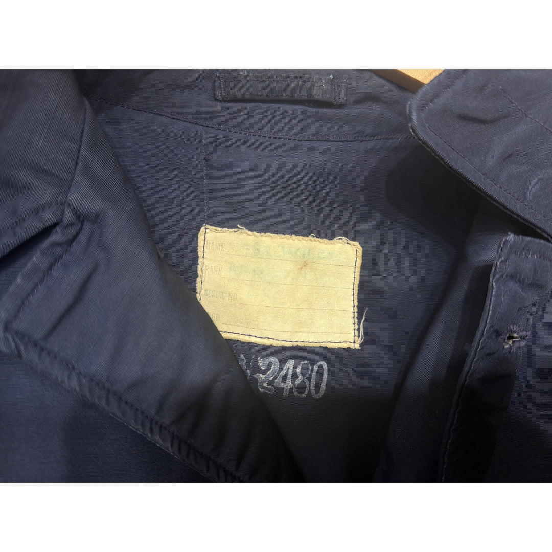 US Navy Vintage Overcoat Size Medium 60s