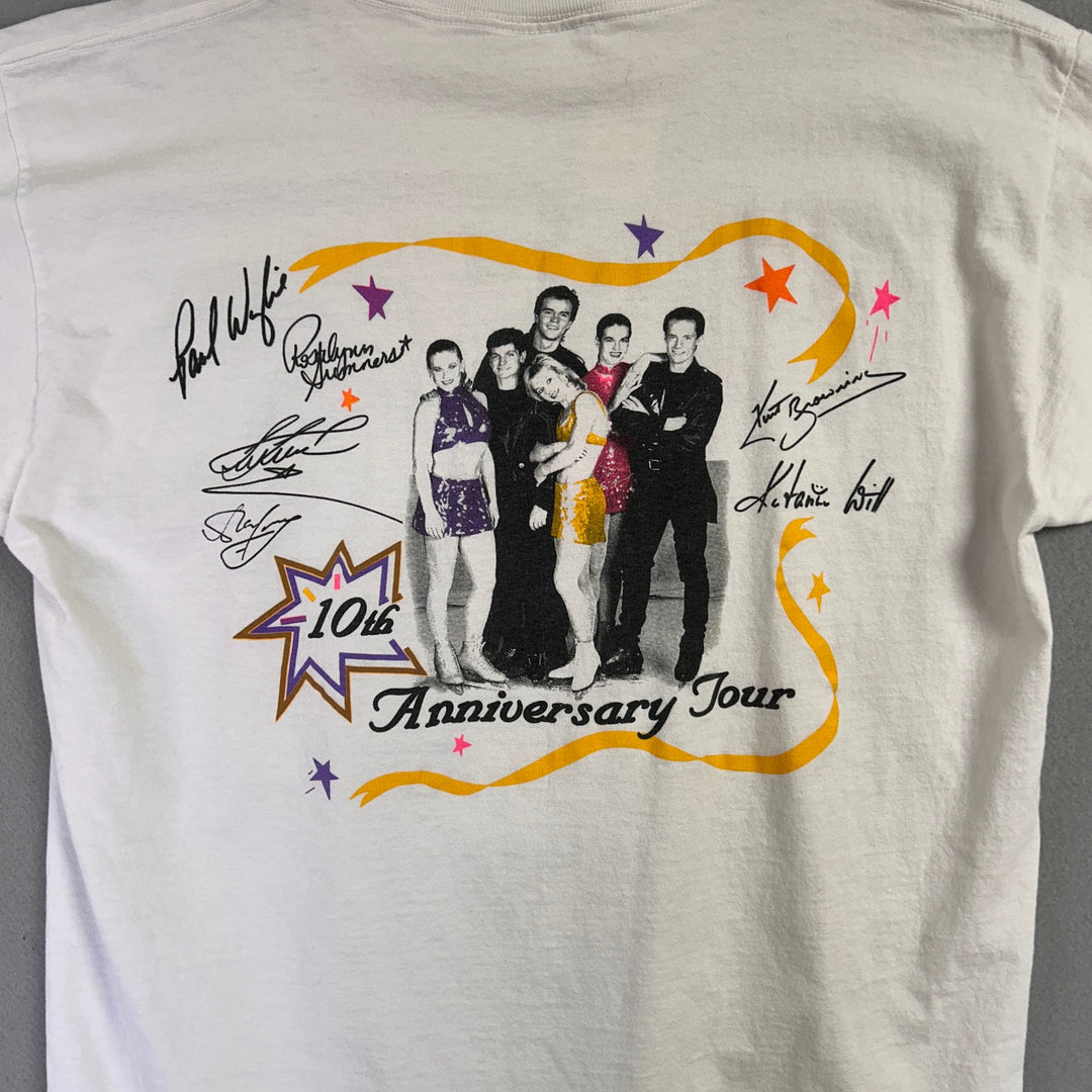 Vintage Stars on Ice Figure Skating T Shirt Size Large