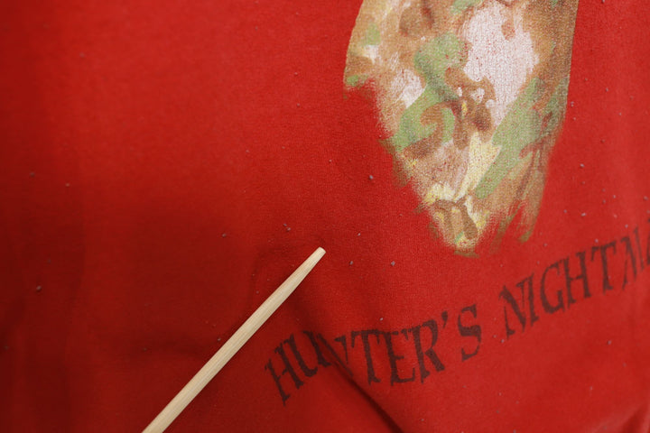 Whitetail Buck Vintage Hunting Sweatshirt 90s Medium