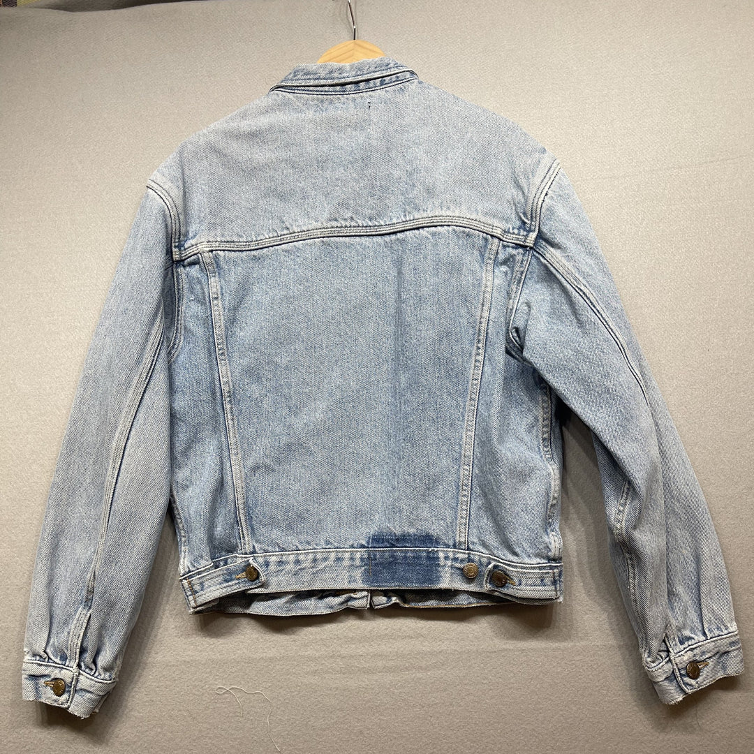 Vintage 90s Queens Denim Jacket Size  Medium
