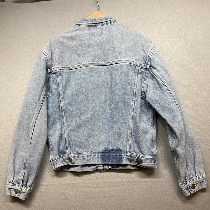 Vintage 90s Queens Denim Jacket Size  Medium