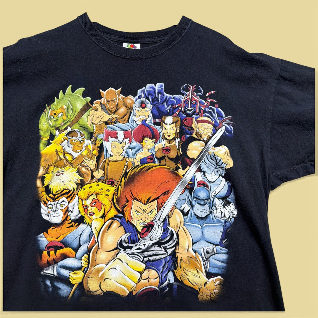 Vintage Thundercats 2000s CartoonT Shirt Size XXL