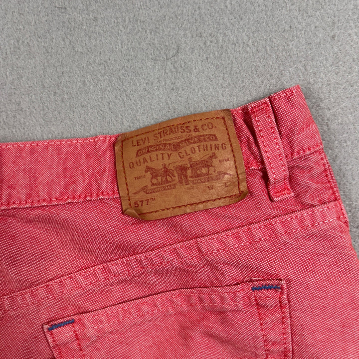 Vintage Levis 577 Cropped Capri Pants Size 14