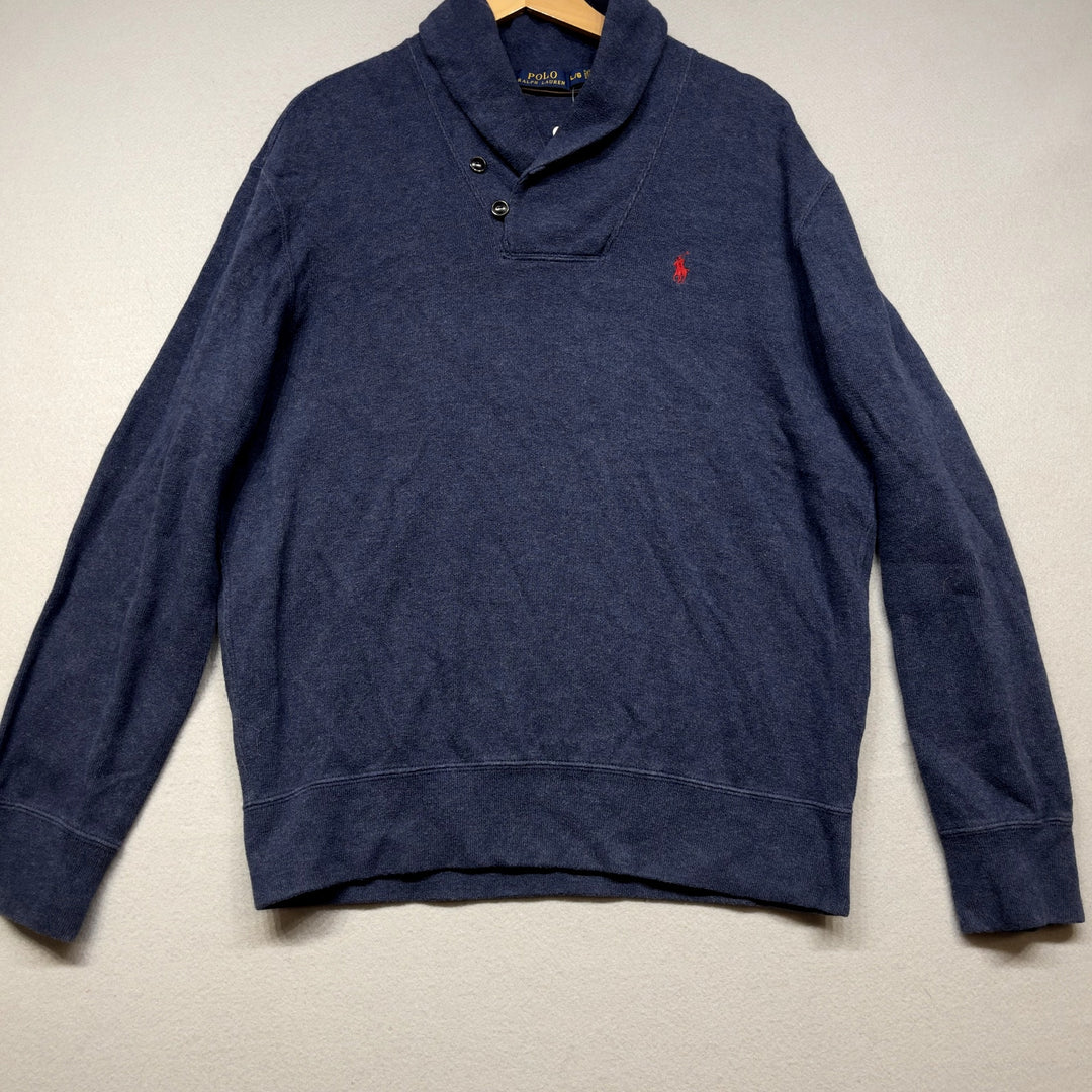 Polo Ralph Lauren Shawl Collar Sweater Size Large