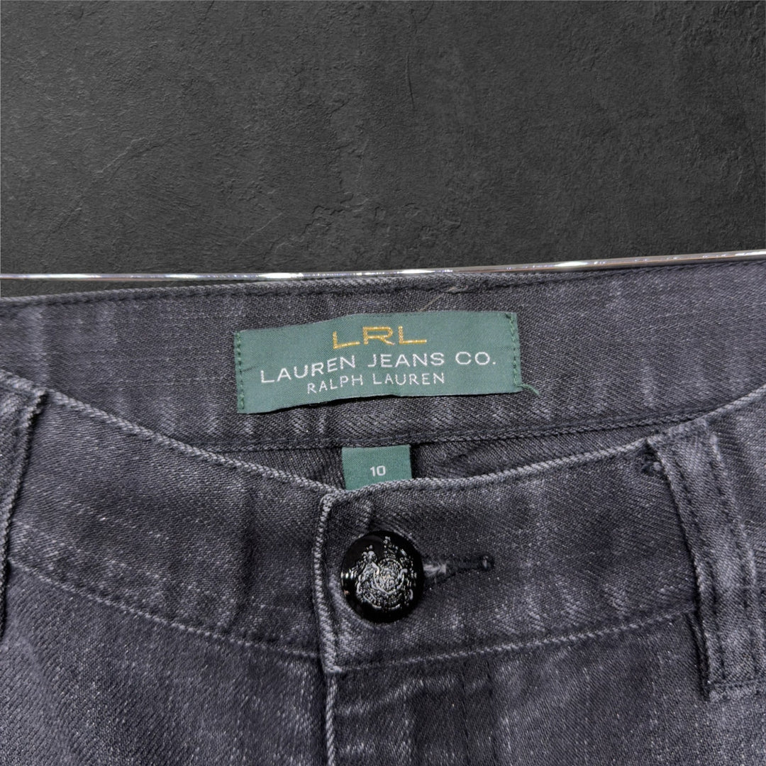 Vintage Ralph Lauren 2000s Snake Pocket Jeans Size 10 Hemmed