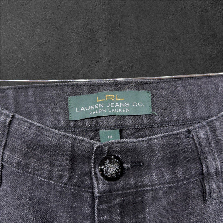 Vintage Ralph Lauren 2000s Snake Pocket Jeans Size 10 Hemmed