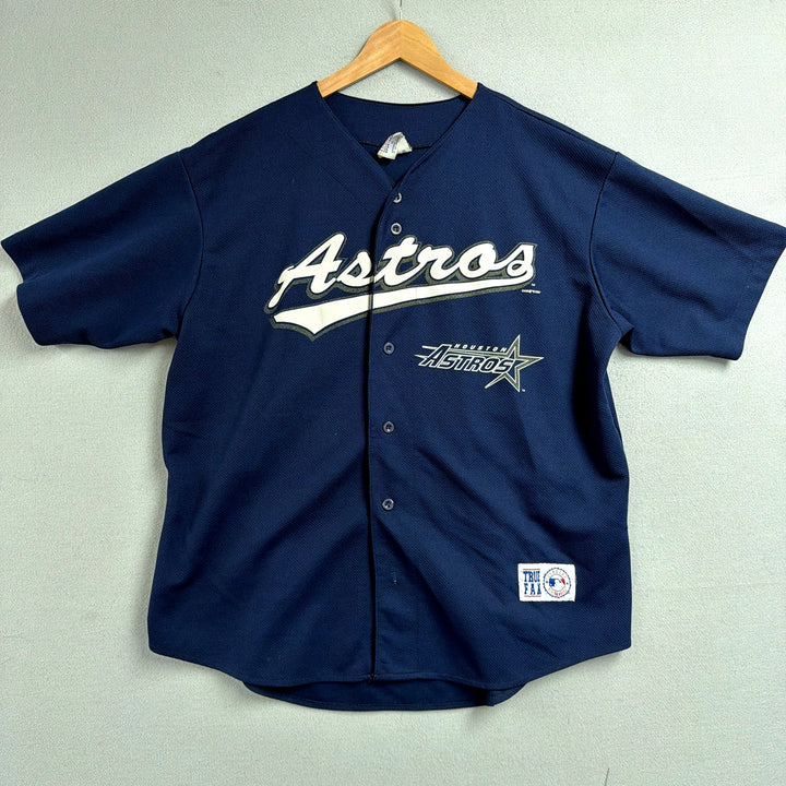 Vintage Houston Astros Craig Biggio Baseball Jersey Size XL