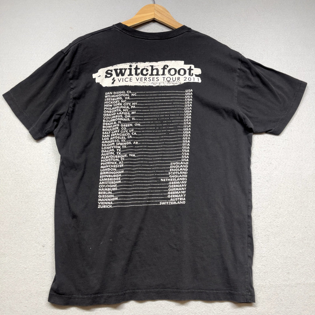 Switchfoot Vice Verses 2011 Tour Shirt size Large