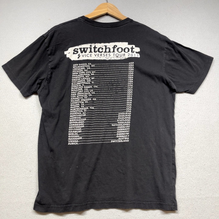 Switchfoot Vice Verses 2011 Tour Shirt size Large