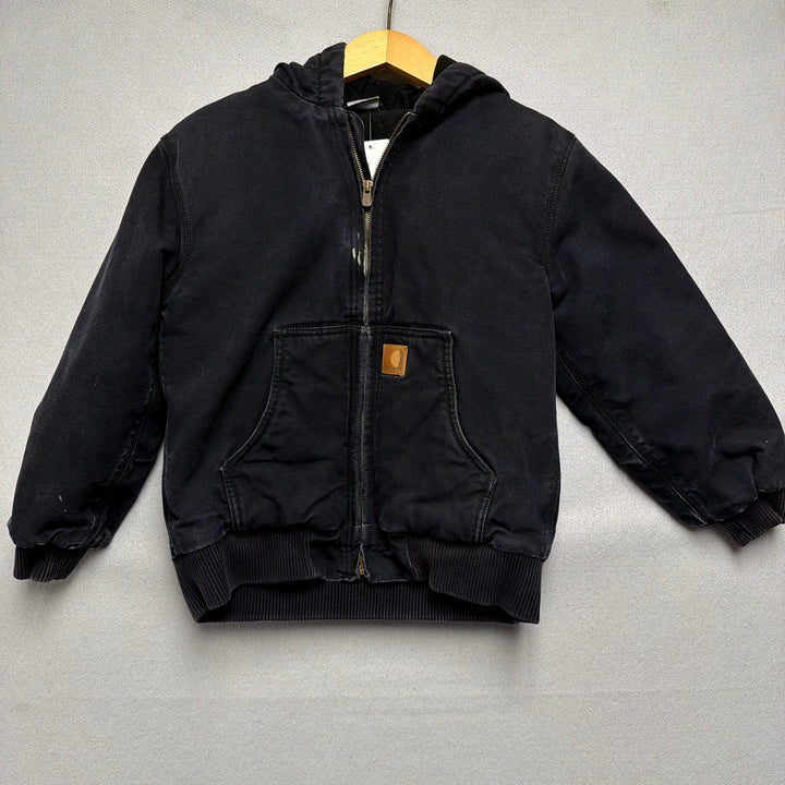 Vintage Kids Carhartt Active Jacket Black Size Medium
