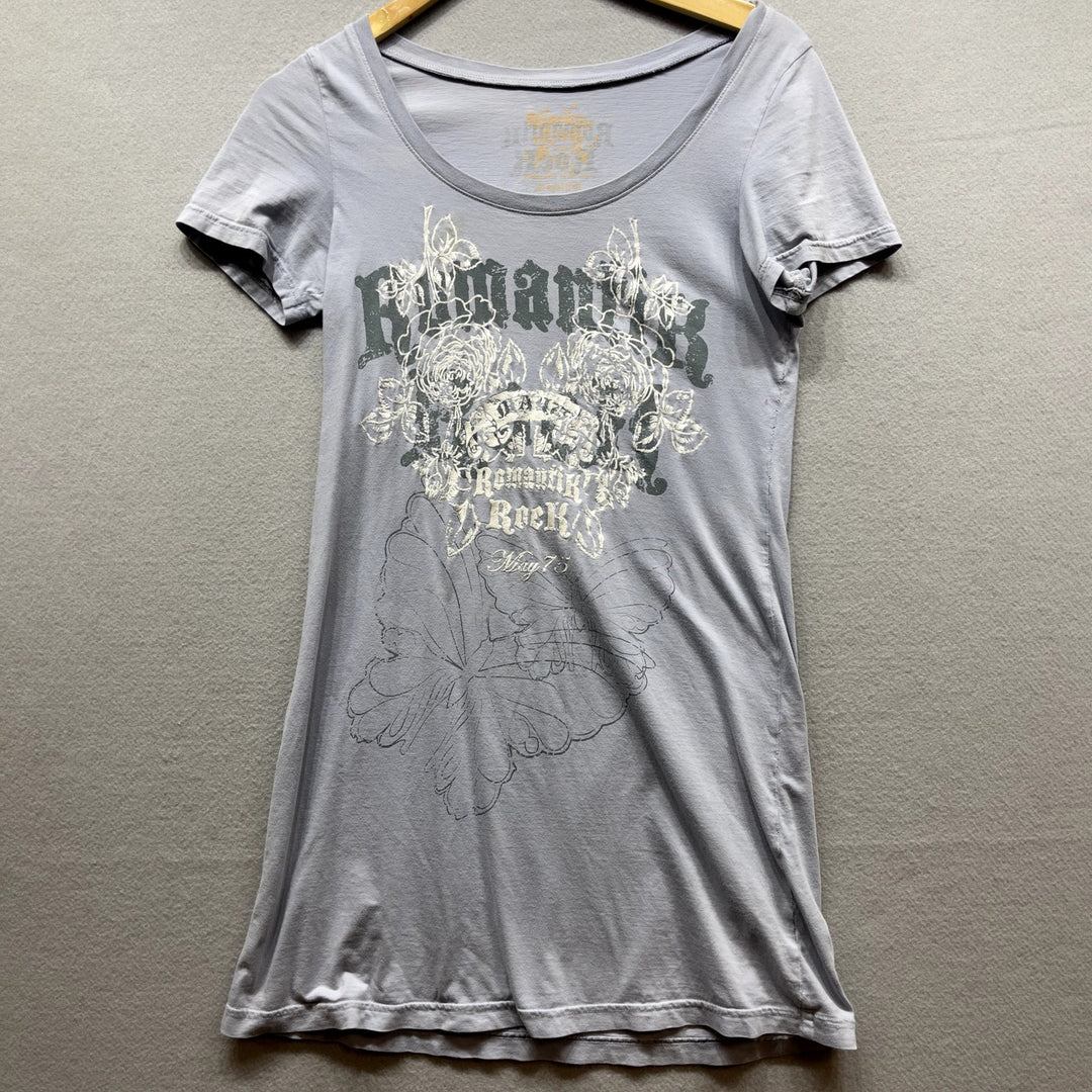 Vintage Romantik Rock Y2K T Shirt Size Medium