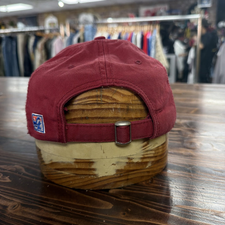 Vintage Y2K Arkansas Basketball Strap Back Hat