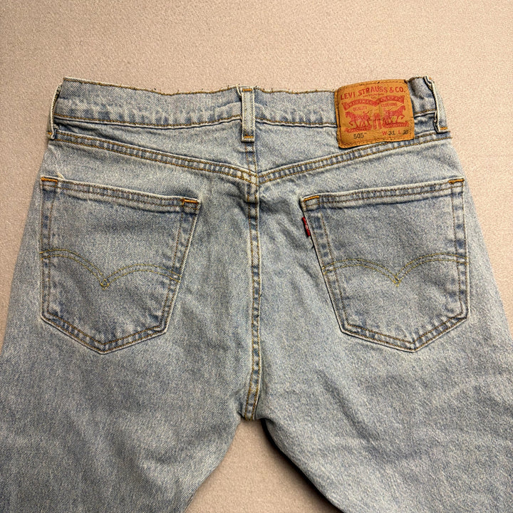 Levi's 505 Light Wash Jeans Size 32