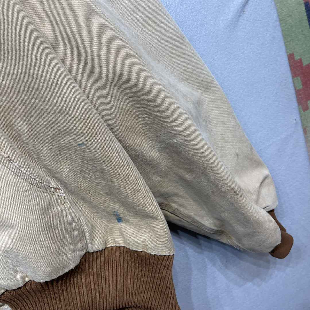 Carhartt  Brown Hooded Active Jacket Size 4XL