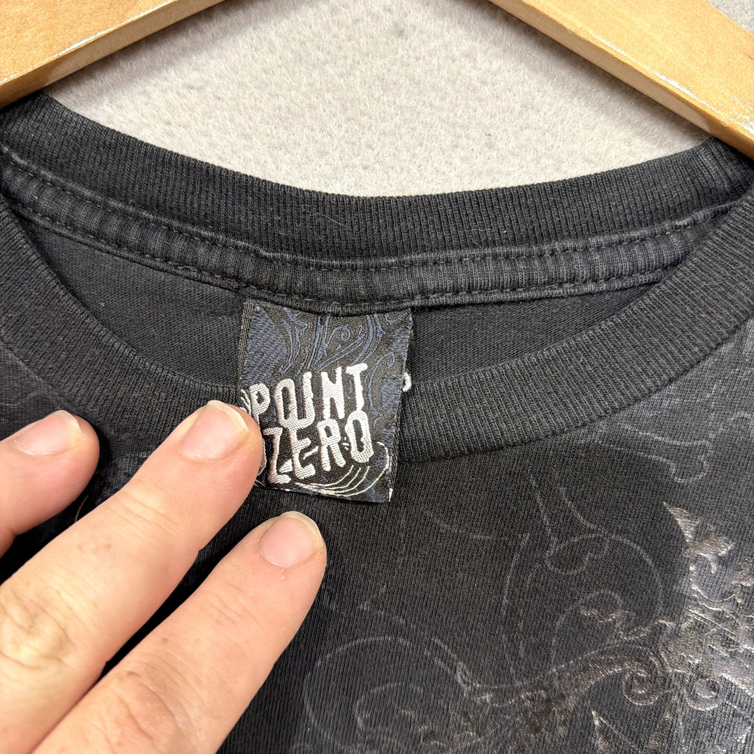 Vintage Point Zero Kids Y2K T Shirt Size Medium