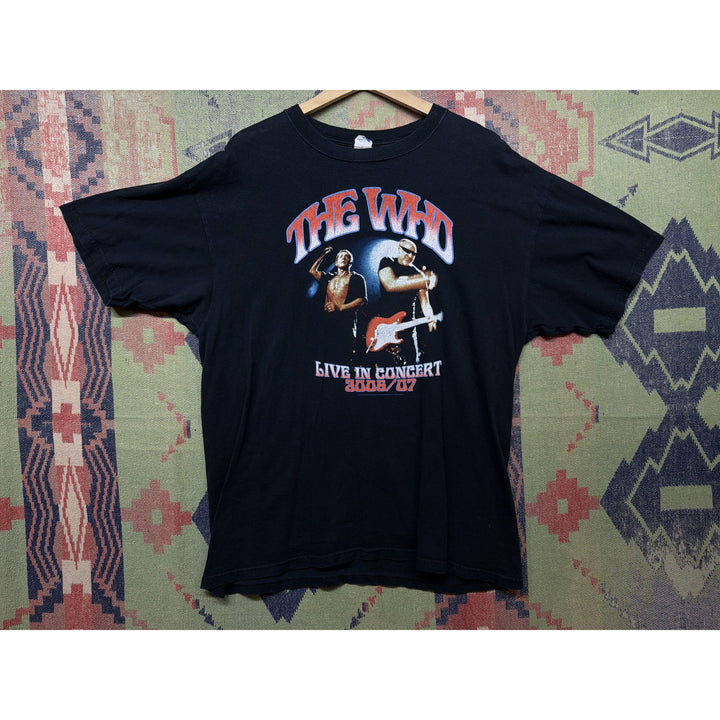 The Who Vintage Tour T Shirt Size Large 2000s