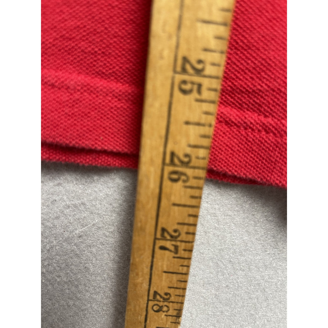 Y2K Aeropostale Red Polo Shirt Size Large