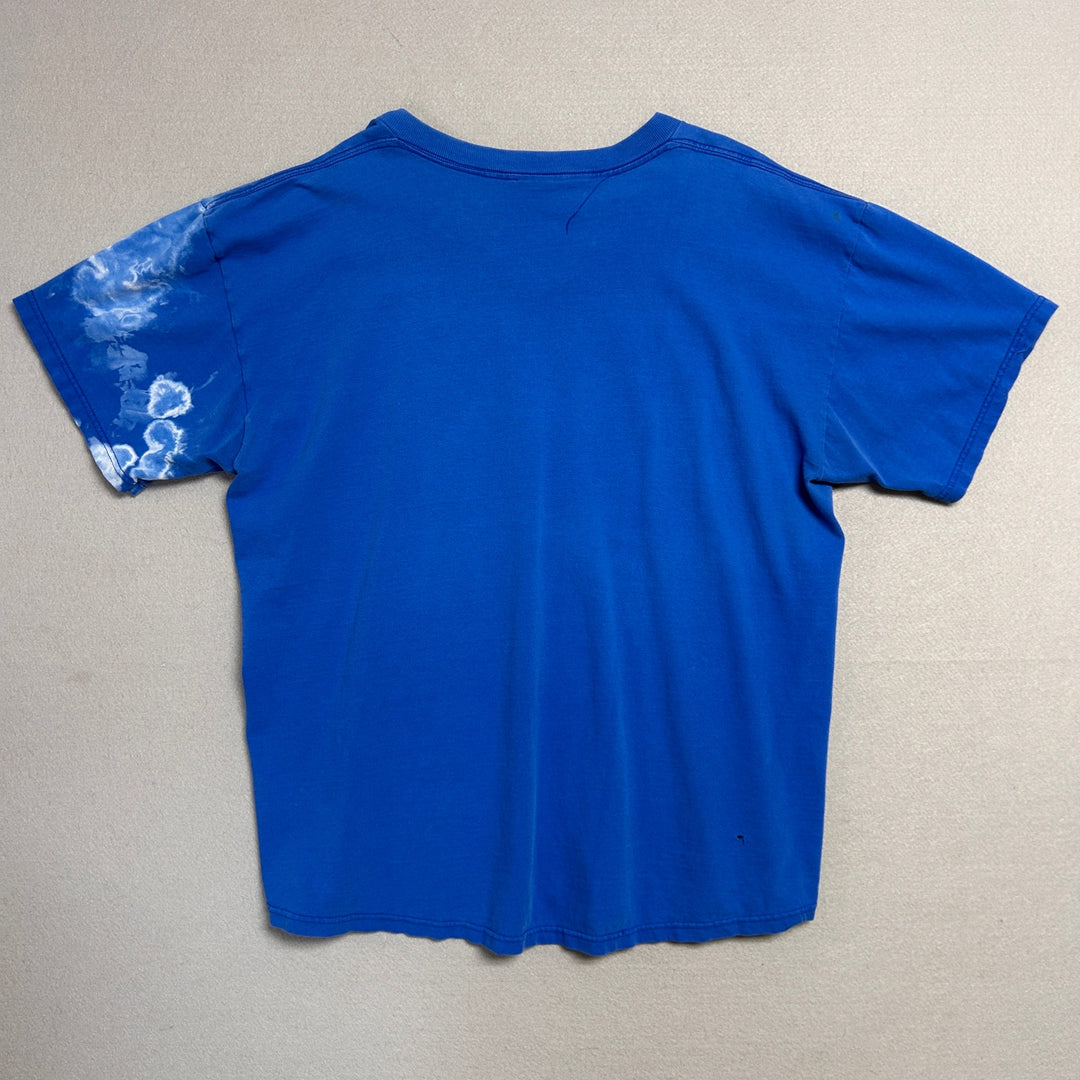 Vintage Simpsons Anime Split collar T Shirt Size XL
