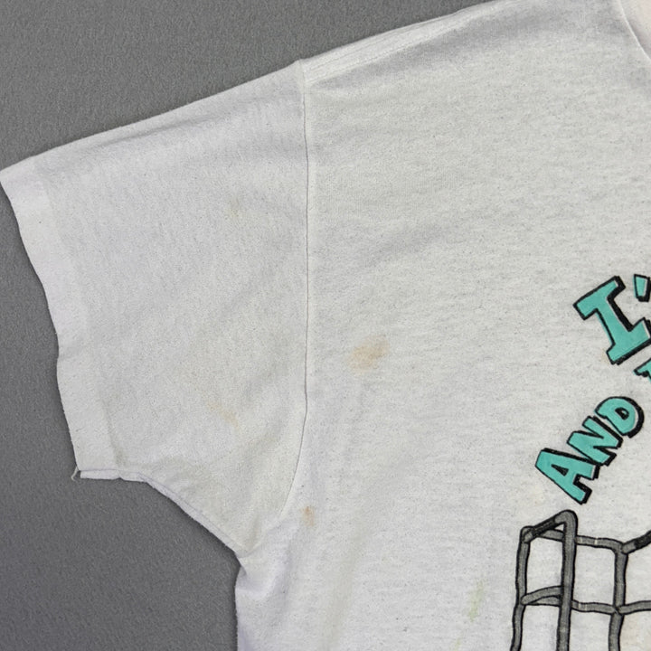 Vintage Ive Fallen Funny Drinking  T Shirt Size Large