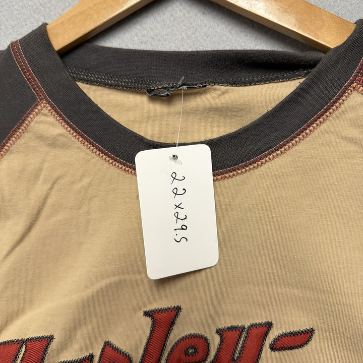 Vintage Harley Davidson embroidered T Shirt Size Large