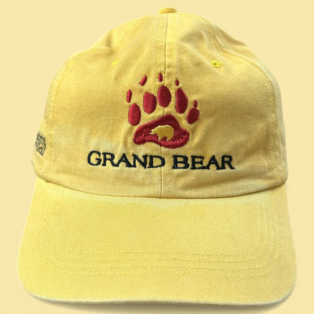 Vintage 2000s Grand Bear Golf  Strap back Hat